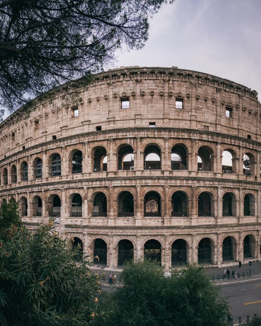 O Coliseu, em Roma